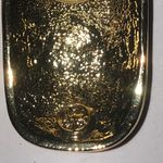 Angel Brand Signed Black Enamel and Gold Tone Vintage Retro Fashion Earrings Photo 3