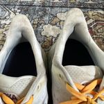 Hoka One One Cream and Orange Athletic Shoes Size 11 Photo 4