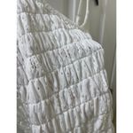 Urban Romantics NEW  Women’s Spaghetti Strap OffWhite Blouse Lacey Semi Sheer L Photo 1