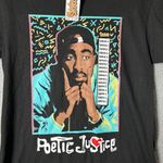 Chemistry Tupac Shakur Tee‎ Shirt Womens S Black Poetic Justice  T Shirt NEW Photo 2