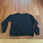 Romwe Black and Red Crewneck Sweater with Graphic Design size M Photo 3