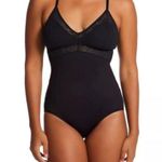 Maidenform DMS097 Lace Tame Your Tummy Bodysuit Large NWT Black Photo 1