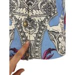 Versace Silk Printed Button Front Cardigan Photo 5