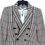 Veronica Beard Empire Tweed Plaid Dickey Jacket Multi 2 NWT Blazer Photo 11