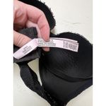 Victoria's Secret  Bra Womens Dream Angels‎ Push Up Black Lace Size 36D Underwire Photo 3