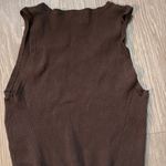 LA Hearts Brown Crop Top Photo 3