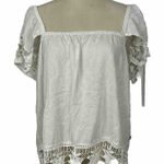 Roxy Second Wave Top Jrs Off The Shoulder Shirt Size Small Photo 0