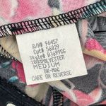 VINTAGE TRIXXI Skirt Size Medium Pull On Fairy Whimsy Goth Floral Babydoll Y2K Black Photo 3