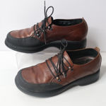 Dansko  Womens Janika Lace‎ Up Oxford Clogs Brown Leather Comfort Shoes 39 8.5 9 Photo 0