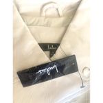 Lulus Out for the Night Beige Vegan Leather Moto Jacket S NWT Photo 5