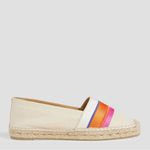 Diane Von Furstenberg NWOT  X Castaner
Klea striped embroidered canvas espadrille Photo 2