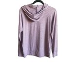 Skechers Mauve/Black Striped Activewear Hoodie. Size Medium. Photo 4