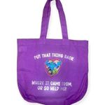 None Monsters Inc embroidered tote Photo 0