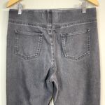 Soft Surroundings Pull On Jeans Medium Black High Rise Ultimate Bootcut Denim Photo 4