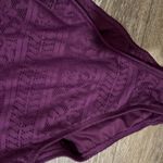 Bleu Rod Beattie  Deep Purple Lace Swimwear Photo 3