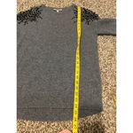 Neiman Marcus Cashmere Collection Gray Beaded Sweater Sz S Capsule Wardrobe Photo 6