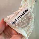 Reformation Ivory White Christine Mini Dress Size 2 Photo 10