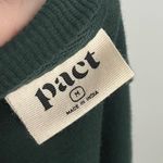 Pact • Green Velour Crewneck Sweatshirt Photo 3