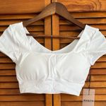 NVGTN White Serene Seamless Bra Sz M Photo 0