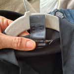 BCBGMAXAZRIA Genuine leather cowl neck black dress size xs NWOT could be a prom dress too Photo 10