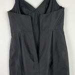 Alfred Sung NWT  Maxi Length Spaghetti Strap Mermaid Dress Black Size 10 D758 NEW Photo 13