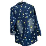 Floral Denim Button Photo 1