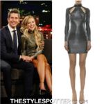 Revolve MISHA Tamika metallic mini dress Photo 1