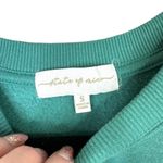 State of Mine  Sage Green Fleece Crewneck London Social Club Pullover Sweatshirt Photo 5