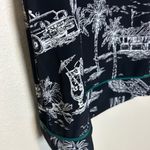 No. 21 aloha Tropical Beach Print Mini Dress Size Medium Black Photo 3