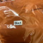 a.n.a Orange Long Sleeve Bodysuit Photo 4