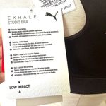 Puma Exhale black red stripe sports bra Photo 9
