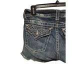 Miss Me  Rhinestone Denim Jean Cut Offs Shorts 27 JE5830H2 Photo 4