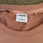 Gymshark  pink cropped long sleeve shirt Photo 2