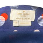 Kate Spade Blue 'Holland' Silk Polka Dot Skirt Size 12 Photo 12
