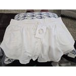 XL NWT Daily practice Knit White Cream Shorts Size XL workout exercise Comfort Photo 2