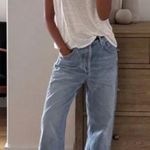 Citizens of Humanity  Dahlia Bow Leg Baby Roll Jeans in Ribbon 24 Photo 0