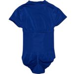 PINSY Butter Sculpt Tee Seamless Shapewear Bodysuit Blue Size Medium EUC Photo 4