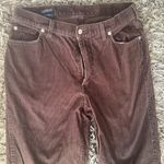 Lands' End  brown corduroy traditional fit size 33 pants Photo 3