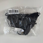 J.Crew NWT  Perfect String Bikini Top Black Photo 4