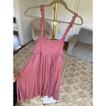 Torrid  Smocked Midi Dress Pockets Mauve Pink Cottagecore Photoshoot Autumn Plus Photo 2