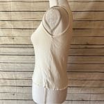 Gaiam  High Neck Ribbed Tank Ruffle Trim Photo 4