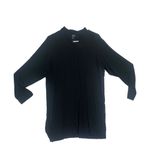 Eileen Fisher women's small medium black silk two piece set top bottoms Photo 2