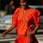 Farm Rio  Red 3D Pineapple Shirt Photo 0