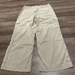 American Eagle Stretch Tan Cargo Lightweight Wide Leg Pants Photo 6