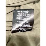 August Silk  Women's Crew Neck Tie Sleeve Pullover Top‎ Olive Green Size Large Photo 7