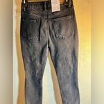 True Craft Denim , NWT, black high rise slim, frayed hem, 7R, awesome denim Photo 8