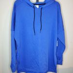 Reebok Blue Oversized Coverup Hoodie Small Photo 1