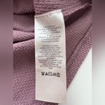 Free People  Hazy Heart Thermal Off The Shoulder Sweater Mauve Long Sleeves XS Photo 4