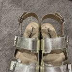 Free People  Follow Your Path Champagne Platform Sandals EU 38 Photo 6