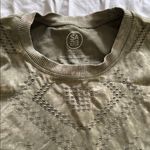 Sage  Distressed Olive Muscle Tee Photo 1